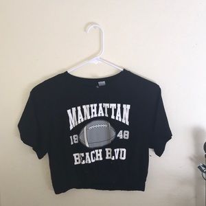 Cute casual crop top